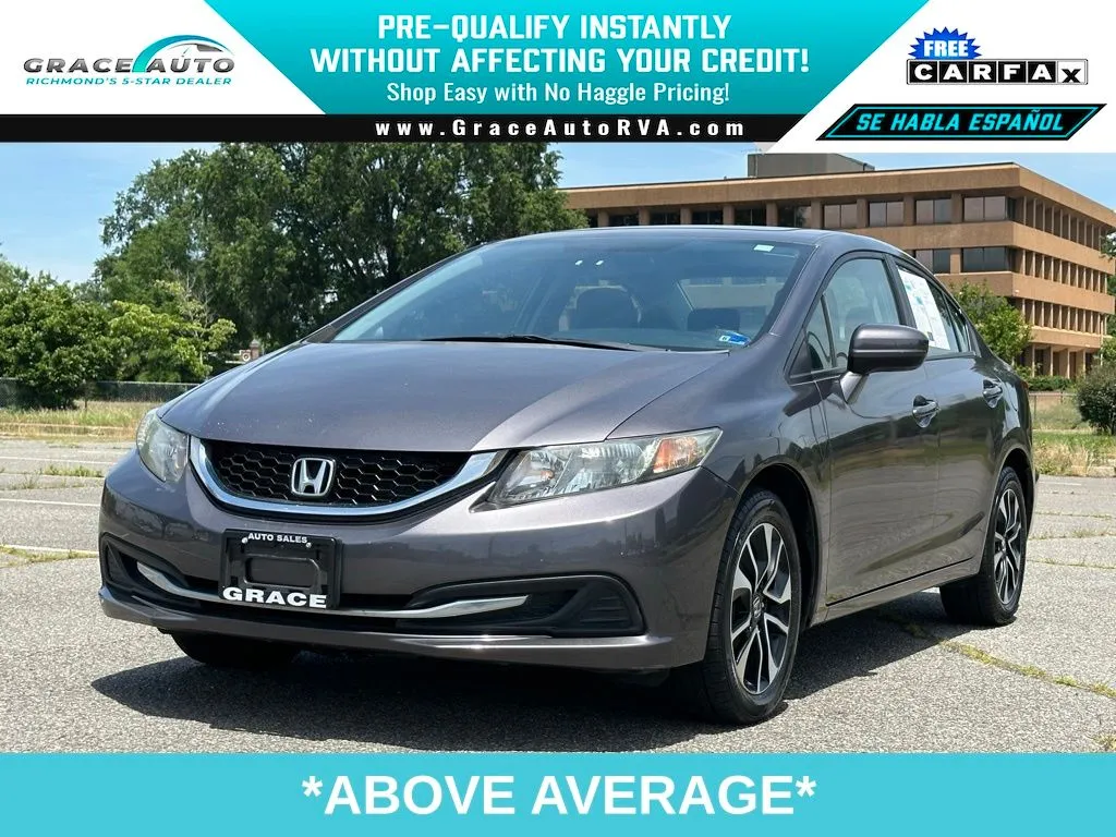 2015 Honda Civic EX for sale in Richmond, VA