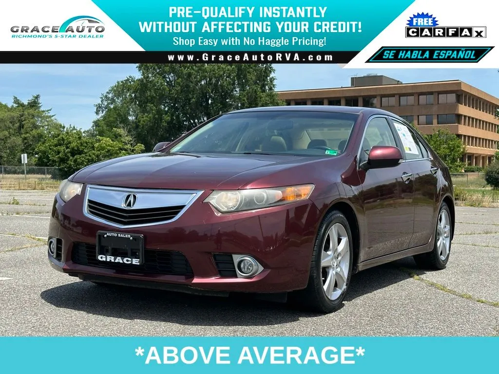 Red 2012 Acura TSX 2.4 for sale in Richmond, VA