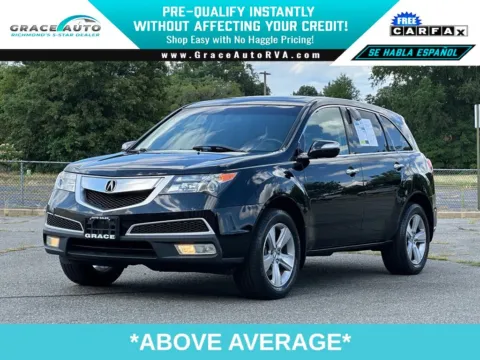 Black 2011 Acura MDX Technology for sale in Richmond, VA
