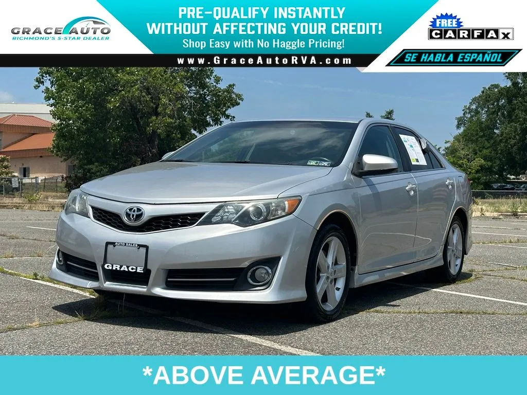 Silver 2012 Toyota Camry SE for sale in Richmond, VA