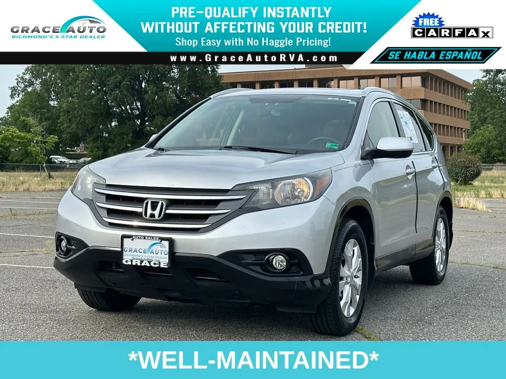 Silver 2012 Honda CR-V EX-L for sale in Richmond, VA