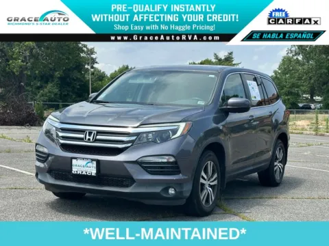 Gray 2016 Honda Pilot EX-L for sale in Richmond, VA