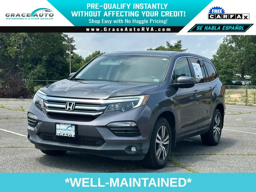 Gray 2016 Honda Pilot EX-L for sale in Richmond, VA