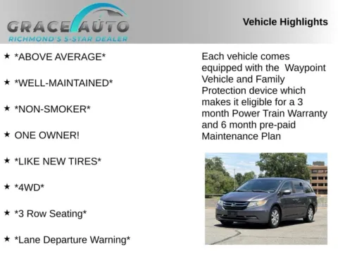 Photos of 2015 Honda Odyssey EX-L for sale in Richmond, VA at Grace Auto Sales