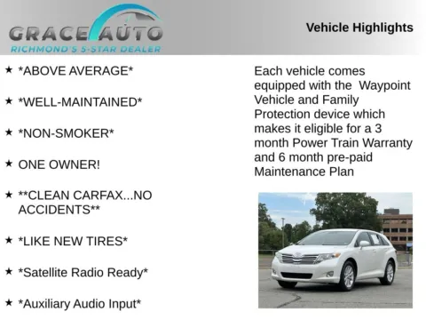 Photos of 2009 Toyota Venza for sale in Richmond, VA at Grace Auto Sales