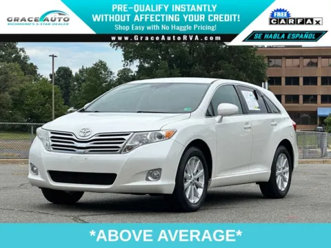 White 2009 Toyota Venza for sale in Richmond, VA