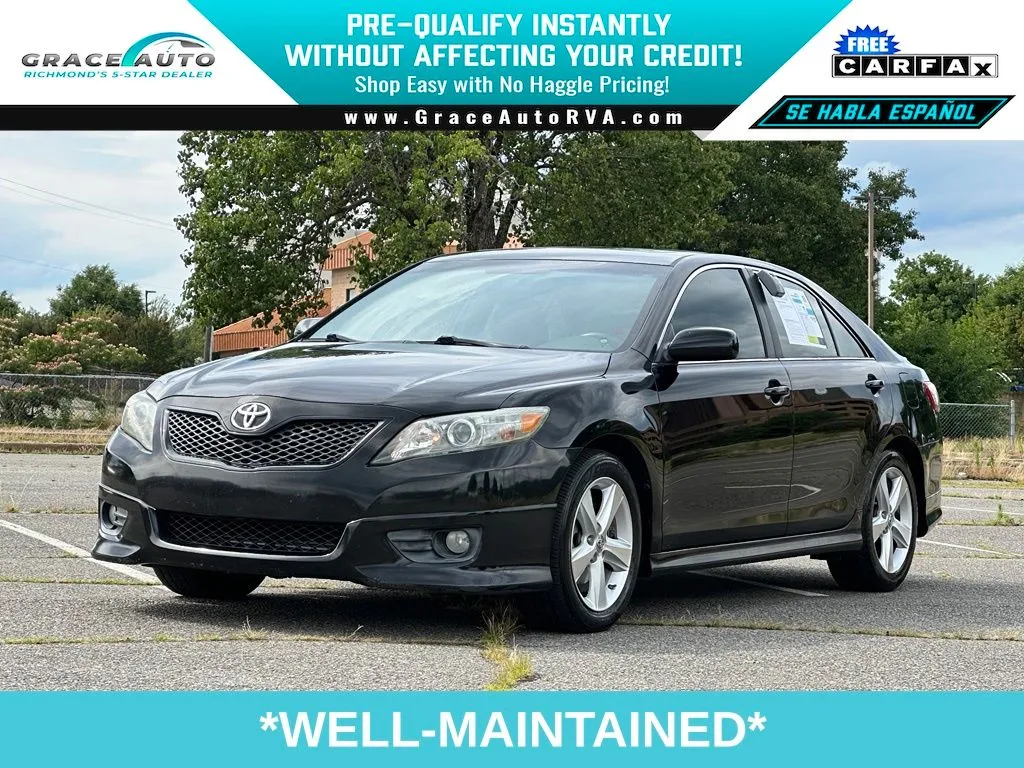 Black 2011 Toyota Camry SE for sale in Richmond, VA