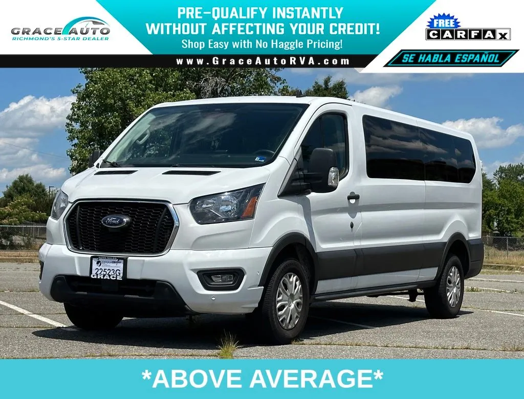 White 2023 Ford Transit-350 XLT for sale in Richmond, VA