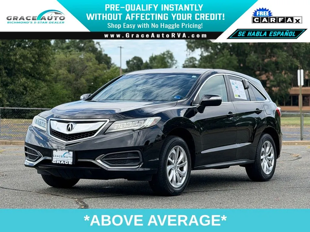 Black 2016 Acura RDX for sale in Richmond, VA