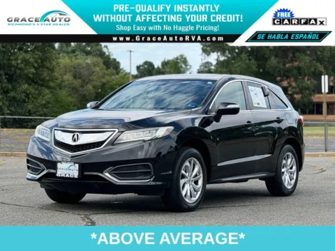 Black 2016 Acura RDX for sale in Richmond, VA