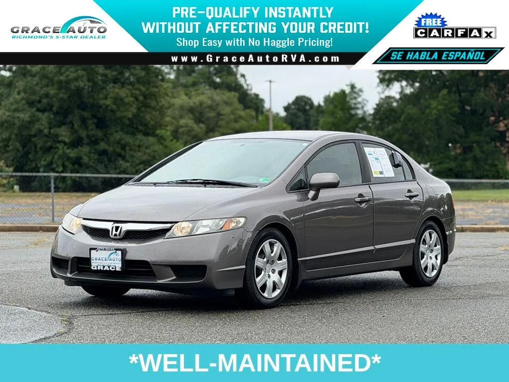 Gray 2011 Honda Civic LX for sale in Richmond, VA