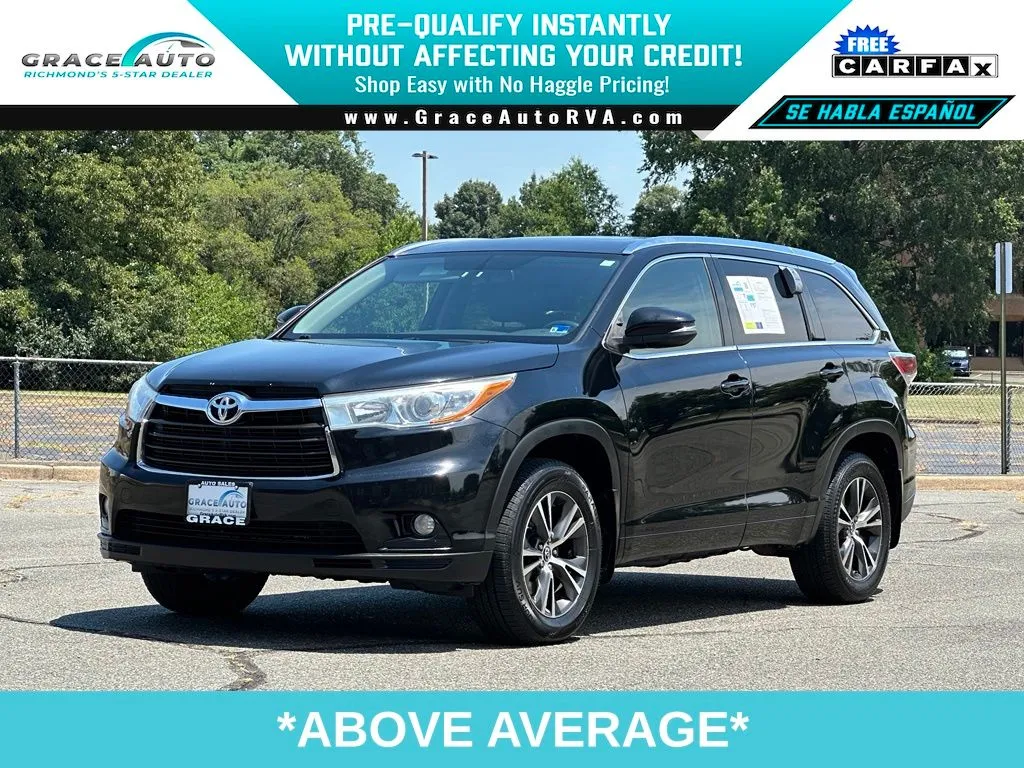 2016 Toyota Highlander XLE V6 for sale in Richmond, VA