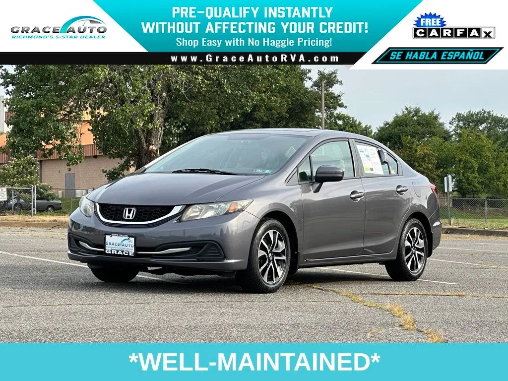2014 Honda Civic EX for sale in Richmond, VA