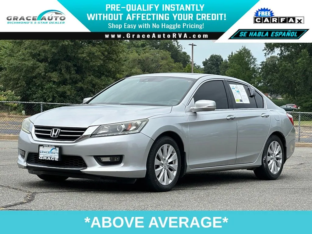 Silver 2014 Honda Accord EX-L for sale in Richmond, VA