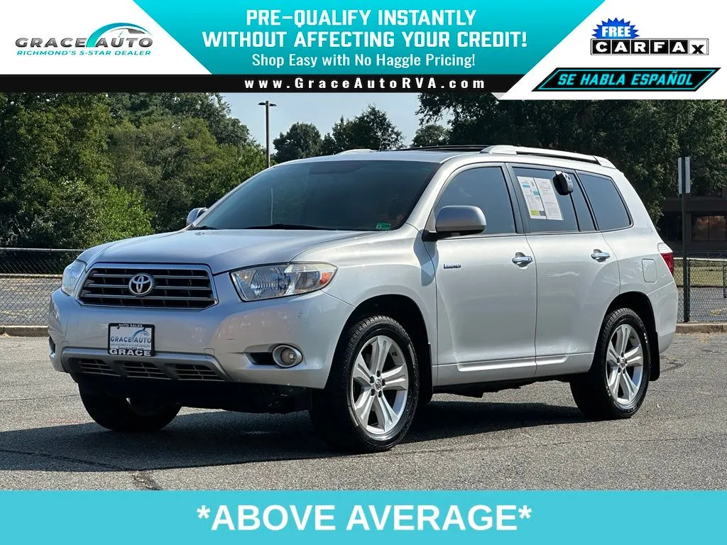 Silver 2009 Toyota Highlander Limited for sale in Richmond, VA