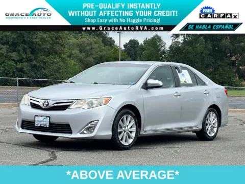 Silver 2014 Toyota Camry XLE for sale in Richmond, VA