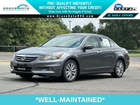 Gray 2012 Honda Accord EX-L for sale in Richmond, VA