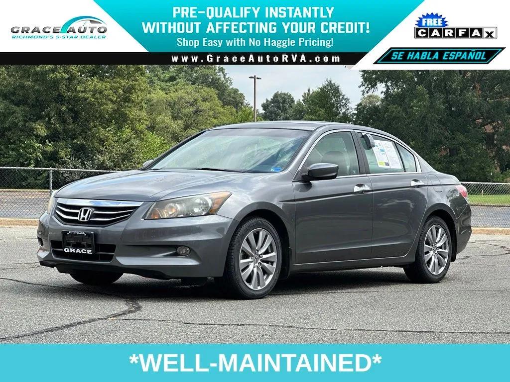 Gray 2012 Honda Accord EX-L for sale in Richmond, VA