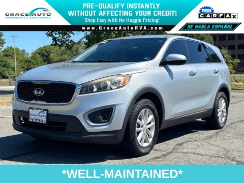 Silver 2016 Kia Sorento L for sale in Richmond, VA