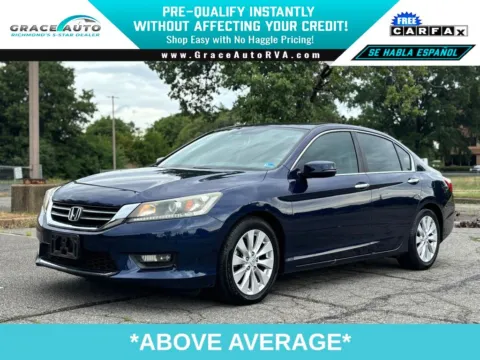 Black 2015 Honda Accord EX-L for sale in Richmond, VA