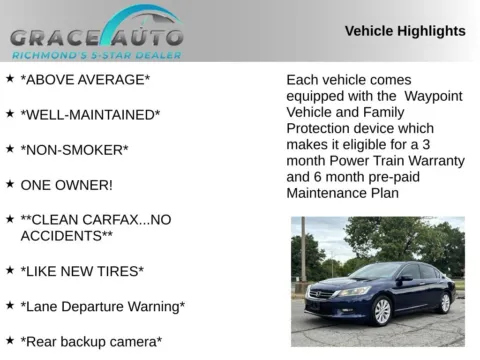 Photos of 2015 Honda Accord EX-L for sale in Richmond, VA at Grace Auto Sales