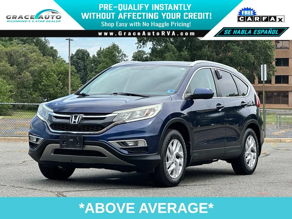Black 2015 Honda CR-V EX-L for sale in Richmond, VA
