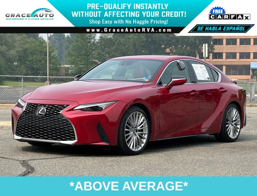 Red 2022 Lexus IS 300 for sale in Richmond, VA