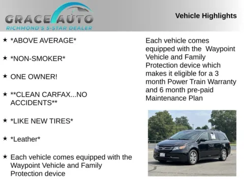 Photos of 2014 Honda Odyssey EX-L for sale in Richmond, VA at Grace Auto Sales