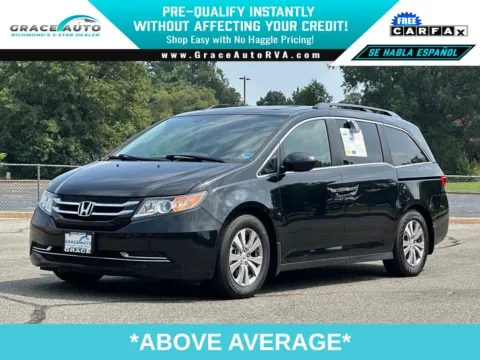 Black 2014 Honda Odyssey EX-L for sale in Richmond, VA