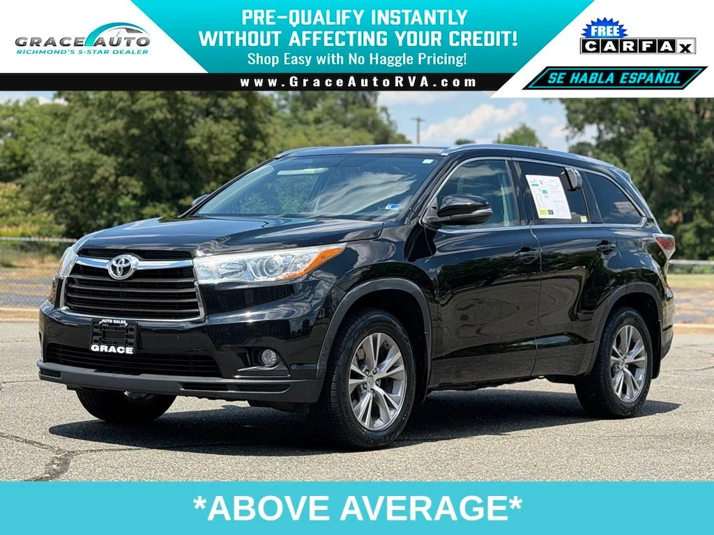 2015 Toyota Highlander XLE V6 for sale in Richmond, VA