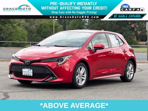 Red 2022 Toyota Corolla Hatchback SE for sale in Richmond, VA