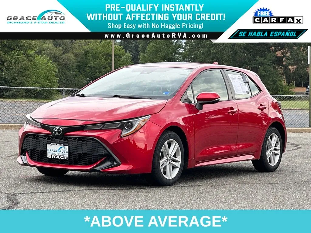 Red 2022 Toyota Corolla Hatchback SE for sale in Richmond, VA