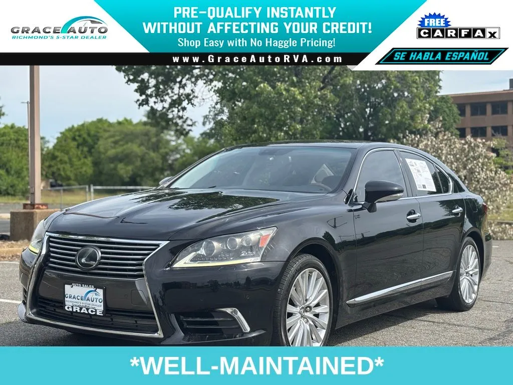 Black 2013 Lexus LS 460 for sale in Richmond, VA