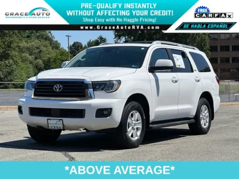 White 2018 Toyota Sequoia SR5 for sale in Richmond, VA