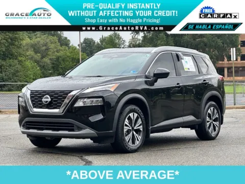 Black 2023 Nissan Rogue SV for sale in Richmond, VA