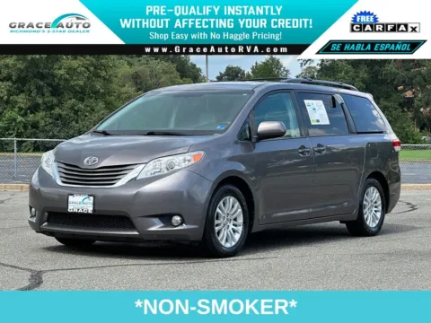Gray 2014 Toyota Sienna XLE for sale in Richmond, VA