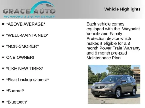 Photos of 2014 Honda CR-V EX-L for sale in Richmond, VA at Grace Auto Sales