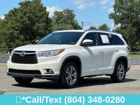 Another view of 2015 Toyota Highlander XLE V6 for sale in Richmond, VA at Grace Auto Sales