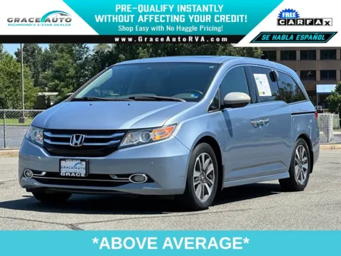 Blue 2014 Honda Odyssey Touring for sale in Richmond, VA