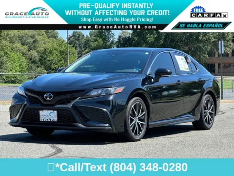 Black 2024 Toyota Camry SE for sale in Richmond, VA