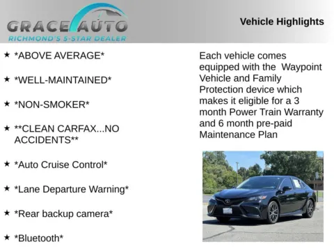 Photos of 2024 Toyota Camry SE for sale in Richmond, VA at Grace Auto Sales