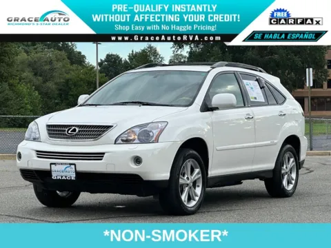 White 2008 Lexus RX 400h for sale in Richmond, VA