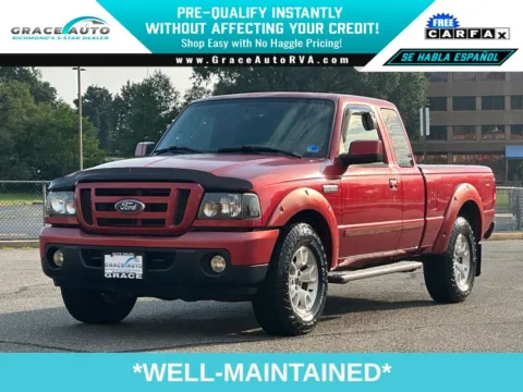 Red 2010 Ford Ranger XLT for sale in Richmond, VA