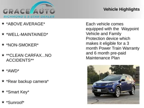 Photos of 2014 Toyota RAV4 Limited for sale in Richmond, VA at Grace Auto Sales