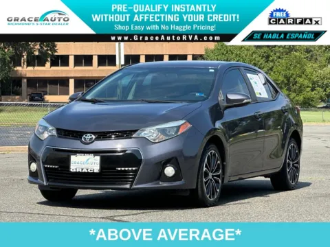 Gray 2015 Toyota Corolla S Plus for sale in Richmond, VA