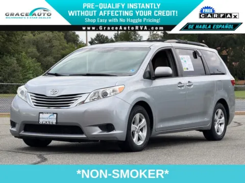 Silver 2015 Toyota Sienna LE for sale in Richmond, VA