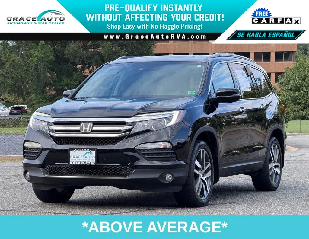 Black 2017 Honda Pilot Touring for sale in Richmond, VA