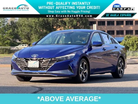Blue 2023 Hyundai Elantra Limited for sale in Richmond, VA
