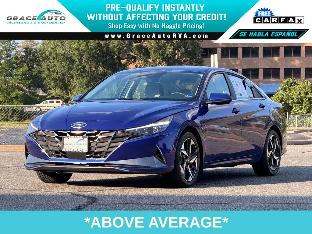 Blue 2023 Hyundai Elantra Limited for sale in Richmond, VA