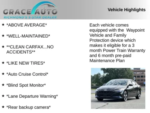 Photos of 2023 Hyundai Elantra SEL for sale in Richmond, VA at Grace Auto Sales
